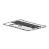 HP L45090-041 laptop spare part Housing base + keyboard Silver