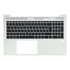 HP M07491-A41 laptop spare part Housing base + keyboard Silver