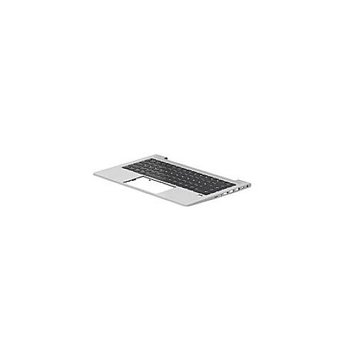 HP N17713-A41 laptop reserve-onderdeel Toetsenbord Zilver